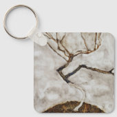 Egon Schieleによる晩秋の小さな木 キーホルダー (正面)