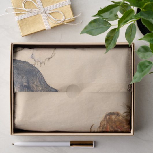 Egon Schieleによる膝を曲げた着座女性 薄葉紙 (ギフト)