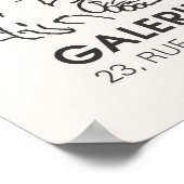 Egon Schiele座席女性美術展ポスター ポスター (角)