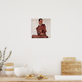 Egon Schiele – アーサー・ロレスラーポートレート ポスター (キッチン)