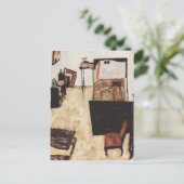 Egon Schiele – ニュルンバッハのシーレズルーム ポストカード (スタンド正面)