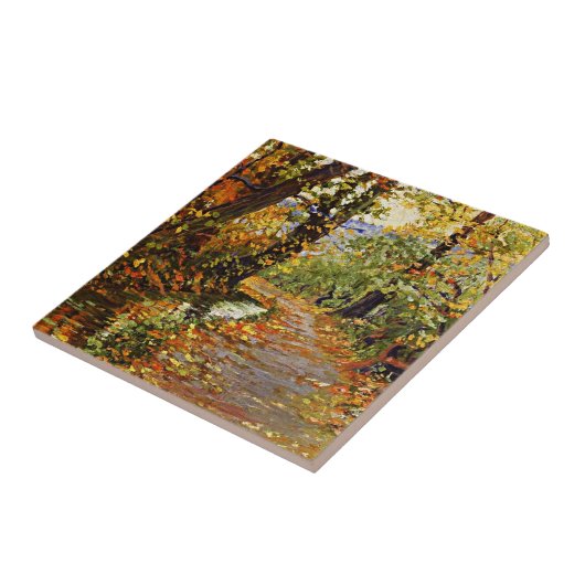 Egon Schiele – ワインディングブルック タイル (側面)