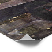 Egon Schiele – 夕日 ポスター (角)