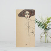 Egon Schiele – 女性のポートレート シーズンカード (スタンド正面)