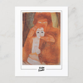 Egon Schiele #10-2 -ファインアート ポストカード
