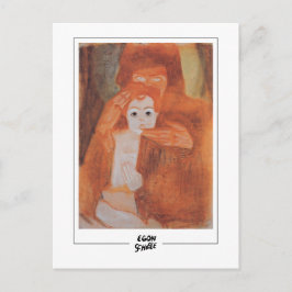 Egon Schiele #10-2 -ファインアート ポストカード
