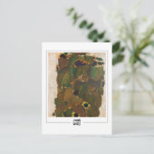 Egon Schiele #115 -ファインアートはがき ポストカード (スタンド正面)