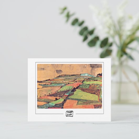 Egon Schiele #11-2 -ファインアートはがき ポストカード (スタンド正面)