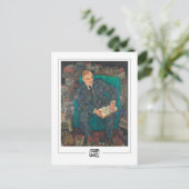 Egon Schiele #14-2 -ファインアートはがき ポストカード (スタンド正面)