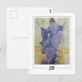 Egon Schiele #159-2 -ファインアート ポストカード (正面/裏面)