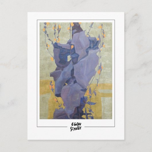 Egon Schiele #159-2 -ファインアート ポストカード (正面)