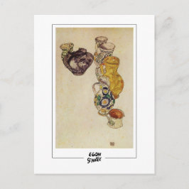 Egon Schiele #164-2 -ファインアート ポストカード