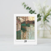 Egon Schiele #170 -ファインアート ポストカード (スタンド正面)