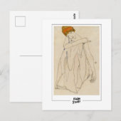 Egon Schiele #183 -ファインアート ポストカード (正面/裏面)