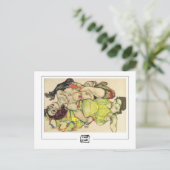 Egon Schiele #234 -ファインアートはがき ポストカード (スタンド正面)