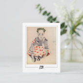 Egon Schiele #290-2 -ファインアート ポストカード (スタンド正面)