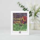 Egon Schiele #2-2 -ファインアートはがき ポストカード (スタンド正面)