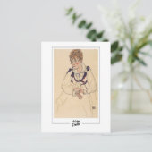Egon Schiele #305-2 -ファインアート ポストカード (スタンド正面)