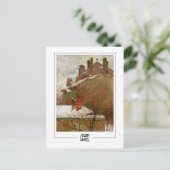 Egon Schiele #308-2 -ファインアートはがき ポストカード (スタンド正面)