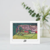 Egon Schiele #310-2 -ファインアート ポストカード (スタンド正面)