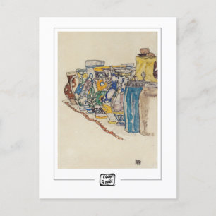 Egon Schiele #344-2 -ファインアートはがき ポストカード