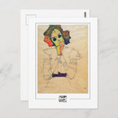 Egon Schiele #369-2 -ファインアートはがき ポストカード (正面/裏面)