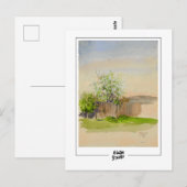 Egon Schiele #379-2 -ファインアート ポストカード (正面/裏面)