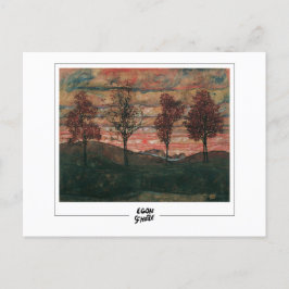 Egon Schiele #391-2 -ファインアート ポストカード