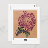 Egon Schiele #408-2 -ファインアート ポストカード (正面/裏面)