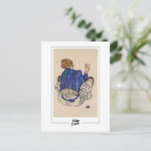 Egon Schiele #501 -ファインアート ポストカード (スタンド正面)