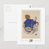 Egon Schiele #501 -ファインアート ポストカード (正面/裏面)
