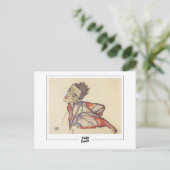 Egon Schiele #507 -ファインアート ポストカード (スタンド正面)
