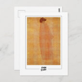 Egon Schiele #536-2 -ファインアート ポストカード (正面/裏面)