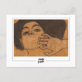 Egon Schiele #590-2 -ファインアート ポストカード