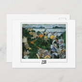 Egon Schiele #59-2 -ファインアート ポストカード (正面/裏面)