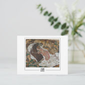 Egon Schiele #7 -ファインアートはがき ポストカード (スタンド正面)