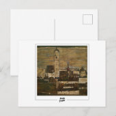 Egon Schiele #9 -ファインアート ポストカード (正面/裏面)