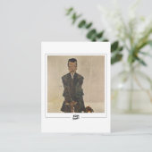 Egon Schiele #9-2 -ファインアート ポストカード (スタンド正面)