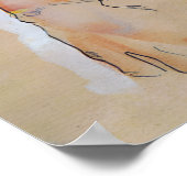 Egon Schiele Expressionism Art Print Vintage Home ポスター (角)