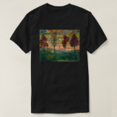Egon Schiele Paintings | Vier Baeume -Four Trees Tシャツ (デザイン正面)