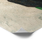 Egon Schiele Portrait of Wally Neuzil ポスター (角)