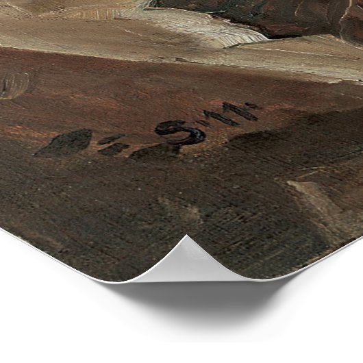 Egon Schiele Self-Seer II (Death and Man) ポスター (角)