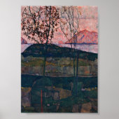 Egon Schiele - Setting Sun ポスター (正面)