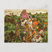 Egon Schiele - Stein on the Danube ポストカード (正面)