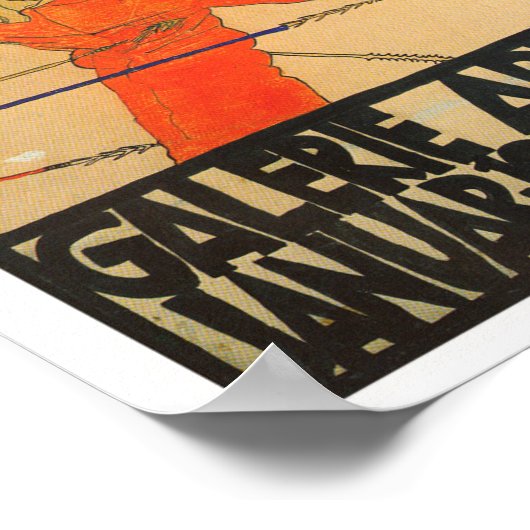 EGON SCHIELE VINTAGE POSTER ポスター (角)