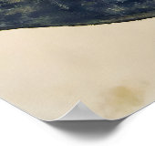 Egon Schiele Woman Painting Expressionist Portrait ポスター (角)