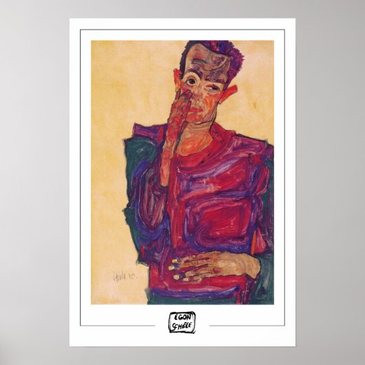 Egon Schiele Zeding Artポスター#103-3 ポスター (正面)