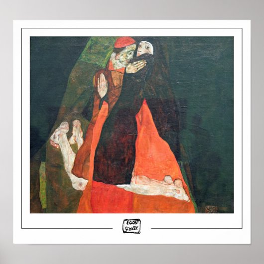 Egon Schiele Zeding Artポスター#9-3 ポスター (正面)