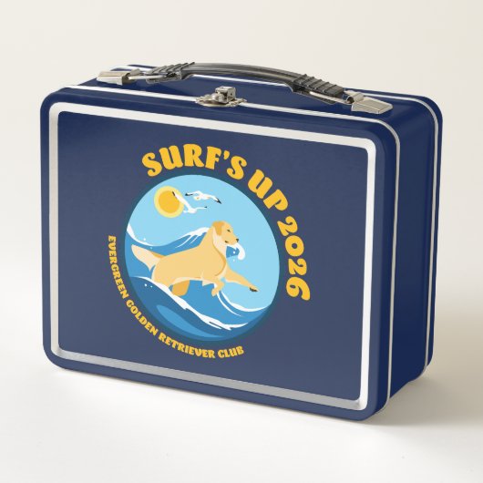 EGRC Surfs Up 2026 Lunch Box メタルランチボックス (正面)