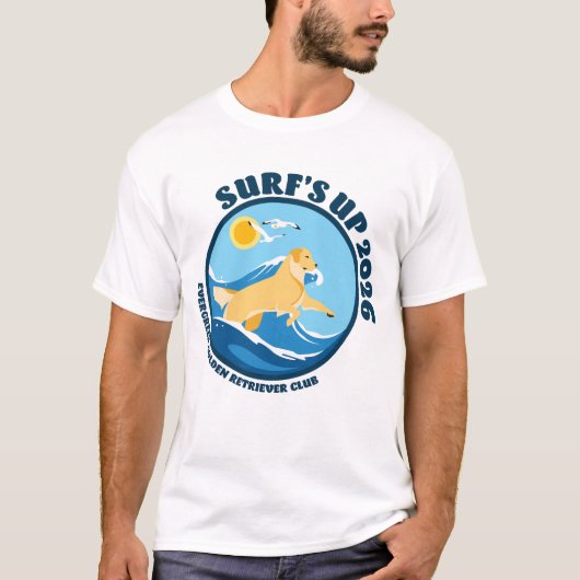 EGRC Surfs Up Mens T-shirt Tシャツ (正面)